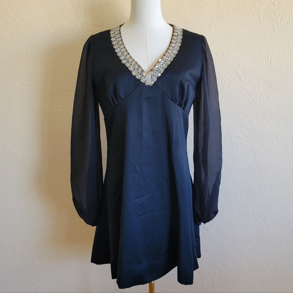 60s Vintage Handmade Party Dress